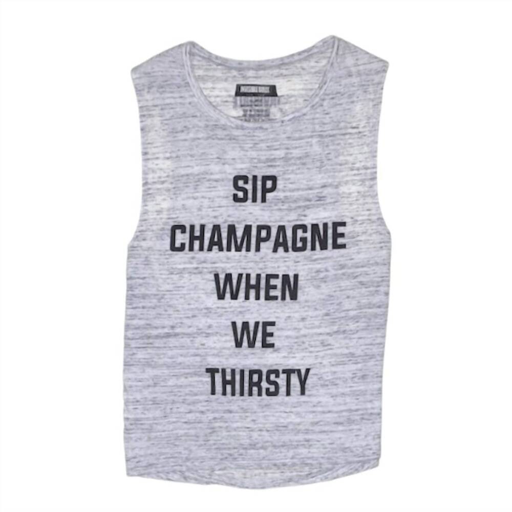 NEW INVISIBLE BULLY men's tank top in grey